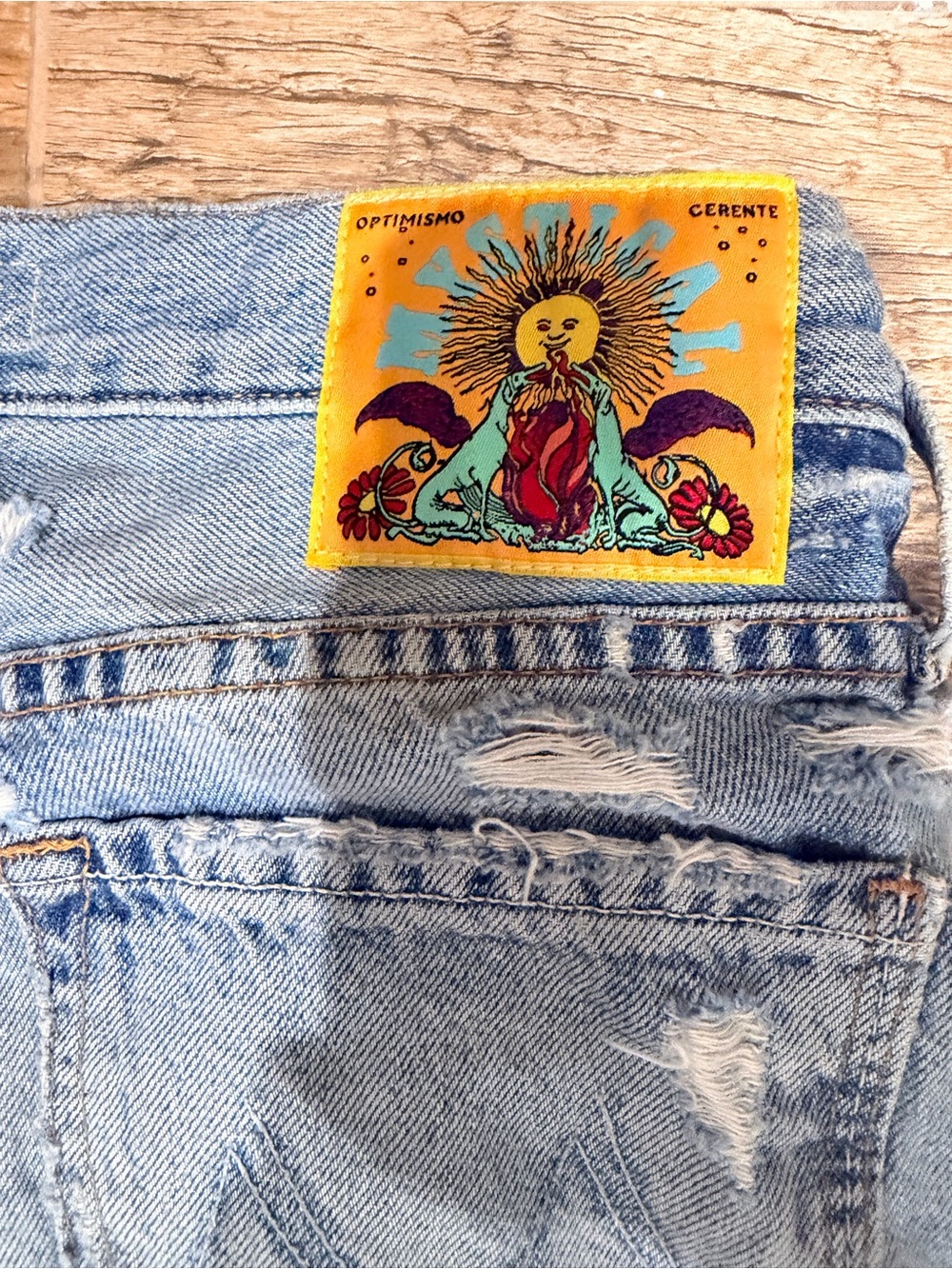 Mother the Trickster denim $345 - Picture 10 of 11